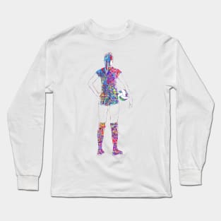 Female Volleyball player Long Sleeve T-Shirt